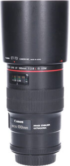 Canon Tweedehands Canon EF 100mm f/2.8L IS Macro USM CM7403 Zwart