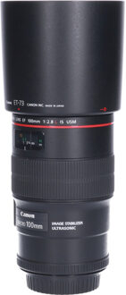 Canon Tweedehands Canon EF 100mm f/2.8L IS Macro USM CM8466 Zwart