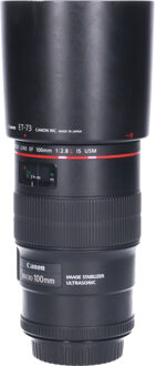 Canon Tweedehands Canon EF 100mm f/2.8L IS Macro USM CM9252 Zwart