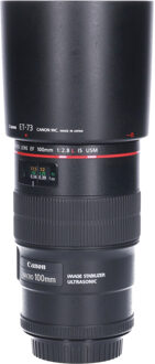Canon Tweedehands Canon EF 100mm f/2.8L IS Macro USM CM9289 Zwart