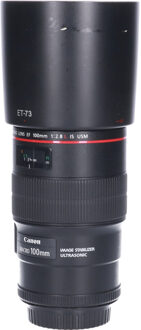 Canon Tweedehands Canon EF 100mm f/2.8L IS Macro USM CM9384 Zwart