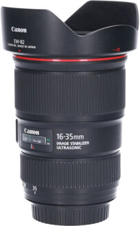 Canon Tweedehands Canon EF 16-35mm f/4.0L IS USM CM1599 Zwart