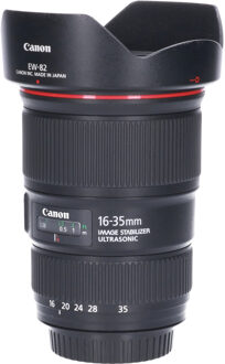 Canon Tweedehands Canon EF 16-35mm f/4.0L IS USM CM3312 Zwart