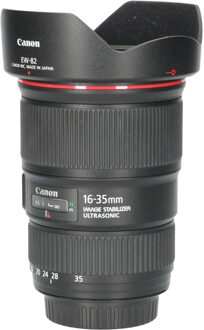 Canon Tweedehands Canon EF 16-35mm f/4.0L IS USM CM4664 Zwart