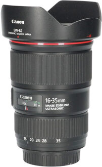Canon Tweedehands Canon EF 16-35mm f/4.0L IS USM CM5878 Zwart
