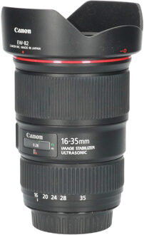 Canon Tweedehands Canon EF 16-35mm f/4.0L IS USM CM5879 Zwart