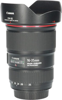 Canon Tweedehands Canon EF 16-35mm f/4.0L IS USM CM5961 Zwart