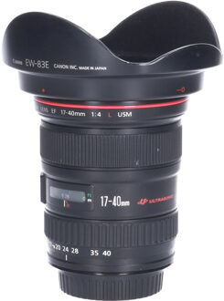 Canon Tweedehands Canon EF 17-40mm f/4.0L USM CM2399 Zwart