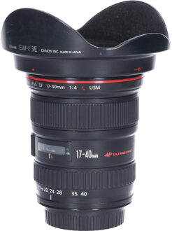 Canon Tweedehands Canon EF 17-40mm f/4.0L USM CM2438 Zwart