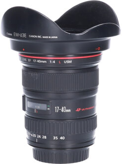 Canon Tweedehands Canon EF 17-40mm f/4.0L USM CM7056 Zwart