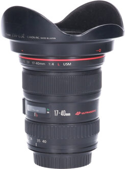 Canon Tweedehands Canon EF 17-40mm f/4.0L USM CM7145 Zwart