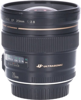 Canon Tweedehands Canon EF 20mm f/2.8 USM CM2374 Zwart