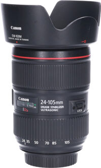Canon Tweedehands Canon EF 24-105mm f/4.0L IS II USM CM0673 Zwart