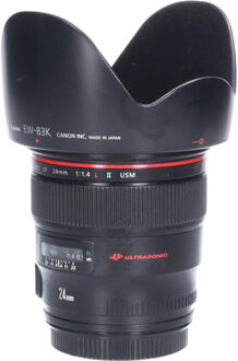 Canon Tweedehands Canon EF 24mm f/1.4L II USM CM2038 Zwart
