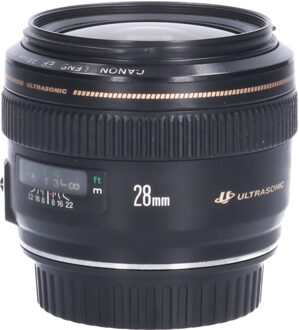 Canon Tweedehands Canon EF 28mm f/1.8 USM CM2899 Zwart