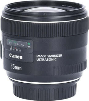 Canon Tweedehands Canon EF 35mm f/2.0 IS USM CM2477 Zwart