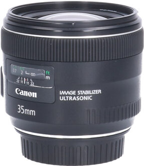 Canon Tweedehands Canon EF 35mm f/2.0 IS USM CM2885 Zwart