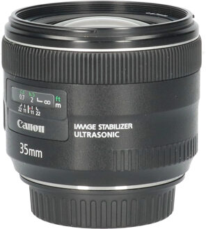 Canon Tweedehands Canon EF 35mm f/2.0 IS USM CM5372 Zwart