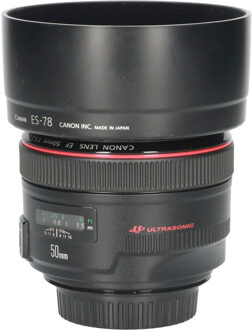 Canon Tweedehands Canon EF 50mm f/1.2L USM CM4495 Zwart