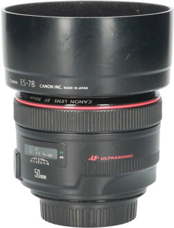 Canon Tweedehands Canon EF 50mm f/1.2L USM CM5958 Zwart