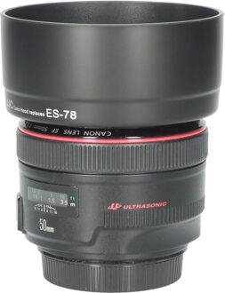 Canon Tweedehands Canon EF 50mm f/1.2L USM CM6300 Zwart