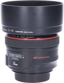 Canon Tweedehands Canon EF 50mm f/1.2L USM CM9350 Zwart