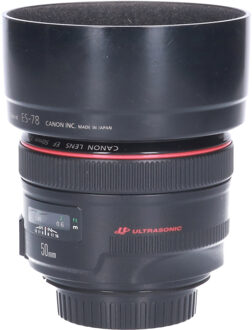 Canon Tweedehands Canon EF 50mm f/1.2L USM CM9626 Zwart