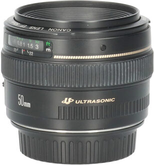 Canon Tweedehands Canon EF 50mm f/1.4 USM CM6578 Zwart