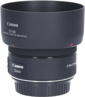 Canon Tweedehands Canon EF 50mm f/1.8 STM CM0678 Zwart