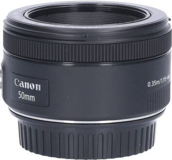 Canon Tweedehands Canon EF 50mm f/1.8 STM CM1324 Zwart