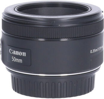 Canon Tweedehands Canon EF 50mm f/1.8 STM CM1671 Zwart