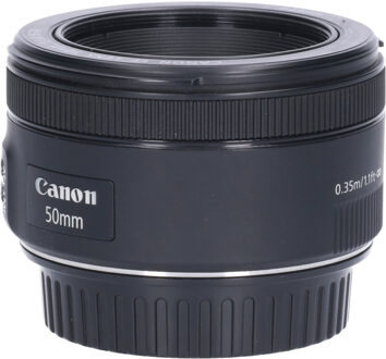 Canon Tweedehands Canon EF 50mm f/1.8 STM CM2433 Zwart