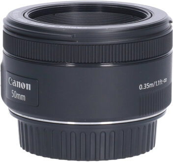 Canon Tweedehands Canon EF 50mm f/1.8 STM CM2999 Zwart