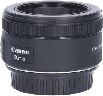Canon Tweedehands Canon EF 50mm f/1.8 STM CM4031 Zwart