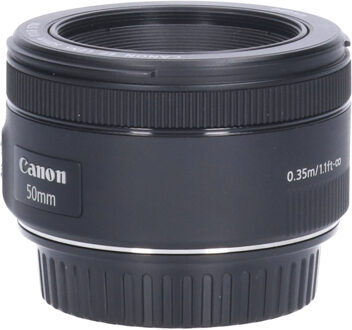 Canon Tweedehands Canon EF 50mm f/1.8 STM CM4120 Zwart