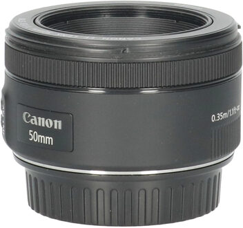 Canon Tweedehands Canon EF 50mm f/1.8 STM CM4464 Zwart
