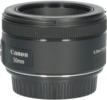 Canon Tweedehands Canon EF 50mm f/1.8 STM CM5290 Zwart