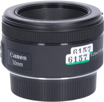 Canon Tweedehands Canon EF 50mm f/1.8 STM CM6157 Zwart