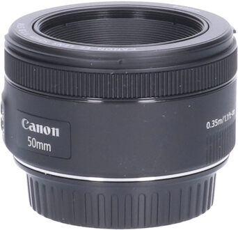 Canon Tweedehands Canon EF 50mm f/1.8 STM CM6268 Zwart