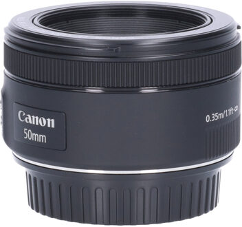 Canon Tweedehands Canon EF 50mm f/1.8 STM CM6774 Zwart