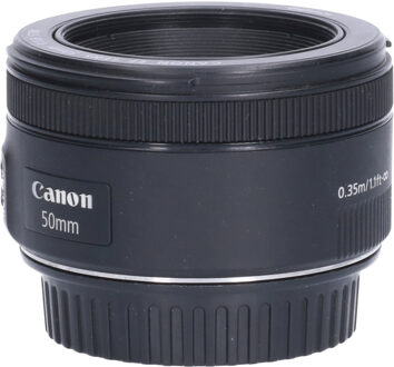 Canon Tweedehands Canon EF 50mm f/1.8 STM CM8221 Zwart