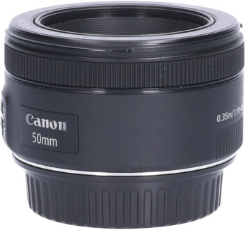 Canon Tweedehands Canon EF 50mm f/1.8 STM CM8387 Zwart