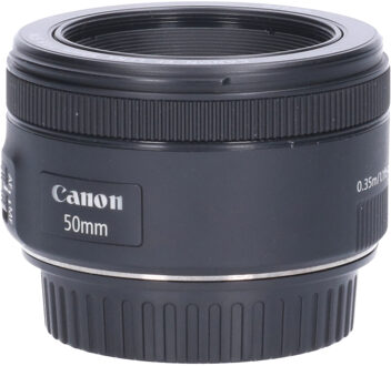 Canon Tweedehands Canon EF 50mm f/1.8 STM CM8871 Zwart