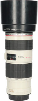 Canon Tweedehands Canon EF 70-200mm f/4.0L IS USM CM4391 Wit