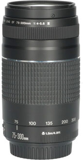 Canon Tweedehands Canon EF 75-300mm f/4.0-5.6 III USM CM4608 Zwart