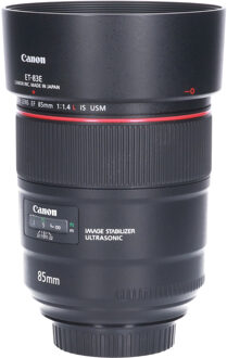 Canon Tweedehands Canon EF 85mm f/1.4L IS USM CM1199 Zwart