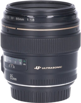 Canon Tweedehands Canon EF 85mm f/1.8 USM CM3141 Zwart