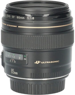 Canon Tweedehands Canon EF 85mm f/1.8 USM CM6666 Zwart