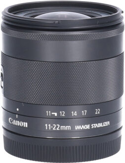 Canon Tweedehands Canon EF-M 11-22mm f/4.0-5.6 IS STM CM2780 Zwart