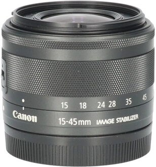 Canon Tweedehands Canon EF-M 15-45mm f/3.5-6.3 IS STM - Zwart CM4692